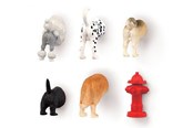 Sisustus - Kikkerland - Dog Butt Magnets 6 Per Set - MG17