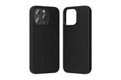 Puhelin - Kannet ja kotelot - Vention KUFB0-30 Silicone Case for iPhone 15 Pro (black) - KUFB0-30