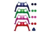 Pelit - lisävarusteet - iMP TECH Controller Styling Kits - Faceplate and Thumb Grips x 4(White box) - Sony PlayStation 5 - PS5CONPLABUN