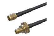 Verkkokaapelit - Teltonika antenna extension cable - 2 m - Musta - 2m - PR2VM20M