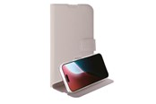 Puhelin - Kannet ja kotelot - Vivanco Classic Wallet for iPhone 16 Pro - Greige - 64258