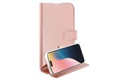 Puhelin - Kannet ja kotelot - Vivanco Classic Wallet for iPhone 16 - Rose Gold - 64253