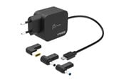Puhelin - Adapterit & Laturit - j5create 67W GaN PD USB-C Charger (with 3 DC Connector) - JUP1565DCE3A-EN