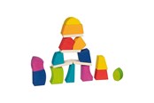 Vauva- ja taaperolelut - Goki Wooden Building Blocks Creo 14 pcs. - 58355