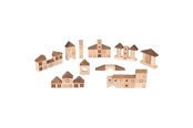 Vauva- ja taaperolelut - Goki Wooden Building Blocks City 70 pieces. - 58565