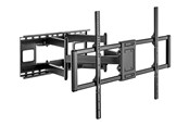 Seinäkiinnitys, AV-kiinnikkeet & AV-kalusteet - Gembird mounting kit - for LCD / LED display - full motion - black - Max 120 kg - recommended for 120 " - WM-120ST-01