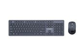 Näppäimistöt - Gembird - keyboard and mouse set full size - QWERTY - US - black Input Device - Näppäimistö ja Hiirisetti - Englanti (US) - Musta - KBS-WCH-04