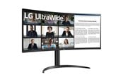 Näyttö - 34" LG UltraWide 34WR55QK-B - 3440x1440 (UWQHD) - 100Hz - VA - 65W USB-C - 34WR55QK-B