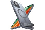Puhelin - Kannet ja kotelot - Torras Pstand Series Case - iPhone 16 Pro (Titanium grey) - X00FX1941