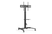 Seinäkiinnitys, AV-kiinnikkeet & AV-kalusteet - TECHLY cart - for LCD TV - with shelf - black - Max 40 kg - recommended for 70" - ICA-TR228