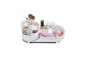 Kylpyhuoneen lisätarvikkeet - Gillian Jones - Large table organizer with swivel function - White - Large - 12002-90