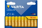 Akut ja Paristot - VARTA 4106101761 Longlife AA - 10-pack - 4106101761
