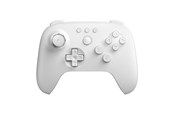 Pelit - lisävarusteet - 8BitDo 64 Bluetooth - White - PC - Switch 1 & 2 - Wireless Controller - Android - RET00501