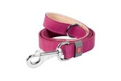 Koirat - Waudog Natural Leather Dog Leash Pink 20mm Wide 122cm Long - 08147