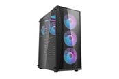 Kotelot - Darkflash DK352 Plus computer case + 4 fans (black) - Kotelot - Miditower - Musta - DK352 Plus