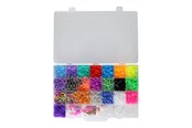 Askartelu- ja taidetarvikkeet - Paulinda - Cool Loom in Storage Box 5000pcs. - CLM-0014