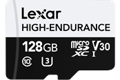 Muistikortti - Lexar High-Endurance microSD - 100MB/s - 128GB - LMSHGED128G-BCNNG