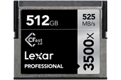 Muistikortti - Lexar Professional 3500x CFast 2.0 - 525MB/s - 512GB - LC512CRBNA3500