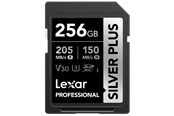 Muistikortti - Lexar Professional SILVER PLUS SDXC - 205MB/s - 256GB - LSDSIPL256G-BNNNG