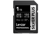 Muistikortti - Lexar Professional SILVER PLUS SDXC - 205MB/s - 1TB - LSDSIPL001T-BNNNG