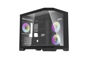Kotelot - Darkflash FT418 computer case + 6 aRGB fans (black) - Kotelot - Minitower - Musta - FT418 Black