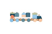 Vauva- ja taaperolelut - Small Foot - Wooden Stacking Block Train Arctic 16 pieces. - 12449