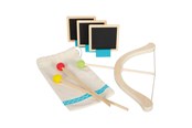Ulkoleikit - Small Foot - Wooden Bow and Arrow Active Playset 8 pieces. - 12478