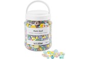 Luovat leikit - Creativ Company Plastic beads - 900 pcs - 61838