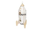 Vauva- ja taaperolelut - Classic World Wooden Construction Rocket 51 pcs. - 50528