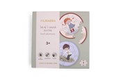 Vauvatarvikkeet - Filibabba Set of 5 round puzzles - Small adventurers - FI-03321