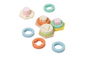 Vauva- ja taaperolelut - Classic World Wooden Shapes Matching Game - 20236