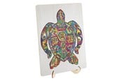 Palapelit - Creative Craft Group Wooden Jigsaw Puzzle Turtle 130 pcs. Lattia - 400085