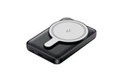 Powerbank - Vention FHSB0 5000mAh 20W magnetic powerbank+ USB-A to USB-C cable (black) Powerbank - musta - 5000 mAh - FHSB0