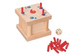 Lelut - Goki Wooden Tricky 6 Pegs Game - 56799
