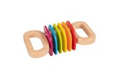 Vauva- ja taaperolelut - Goki Wooden Rainbow Rattle - 61885