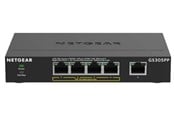 Kytkimet - Netgear GS305PP 5-Port Gigabit Ethernet SOHO Unmanaged Switch 4-Ports PoE+ (83W) - GS305PP-300EUS