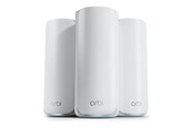 Reitittimet  - Netgear RBE773 Orbi 770 Series Tri-Band WiFi 7 Mesh (3-Pack) - Mesh router 802.11a/b/g/n/ac/ax/be (Wi-Fi 7) - RBE773-100EUS