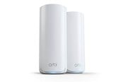Reitittimet  - Netgear Orbi 770 Series RBE772 Tri-Band WiFi 7 Mesh (2-Pack) - Mesh router 802.11a/b/g/n/ac/ax/be (Wi-Fi 7) - RBE772-100EUS