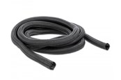 Lisätarvikkeet - DeLOCK Braided Sleeve self-closing 2m x 19mm black - 18855