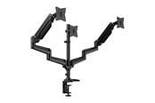 Näytön kiinnitys - Huanuo Triple monitor mount 17-32" HNTS3B-UK - HNTS3B-UK