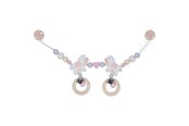 Vauva- ja taaperolelut - Goki Wooden Stroller Chain Horse with Clips - 65234