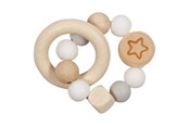Vauva- ja taaperolelut - Goki Wooden Gripping Ring Star - 65242
