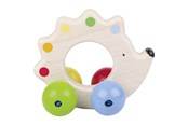 Vauva- ja taaperolelut - Goki Wooden Gripping Ring Hedgehog Color - 65320