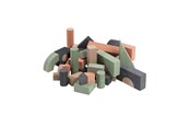 Vauva- ja taaperolelut - Babytrold Foam building blocks - Antracit - 52 pieces - 18-49A