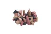 Vauva- ja taaperolelut - Babytrold Foam building blocks - Dusty Rose - 52 pieces - 18-49DR