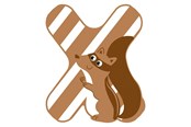 Luovat leikit - Small Foot - Wooden Animal Children's Letter - X - 12531