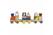 Vauva- ja taaperolelut - Bambolino Toys Miffy Block Train Wood - 17065