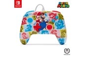 Pelit - lisävarusteet - PowerA Enhanced Wired Controller for Nintendo Switch - Mario Hero Reel - Wired Controller - Nintendo Switch - NSGP0282-01