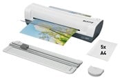 Laminointi - Leitz iLAM Home 4-in-1 A4-laminointi- ja leikkurisetti - 74340001
