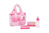 Nuket & tarvikkeet - Baby Rose Diaper Bag with Accessories - 27616